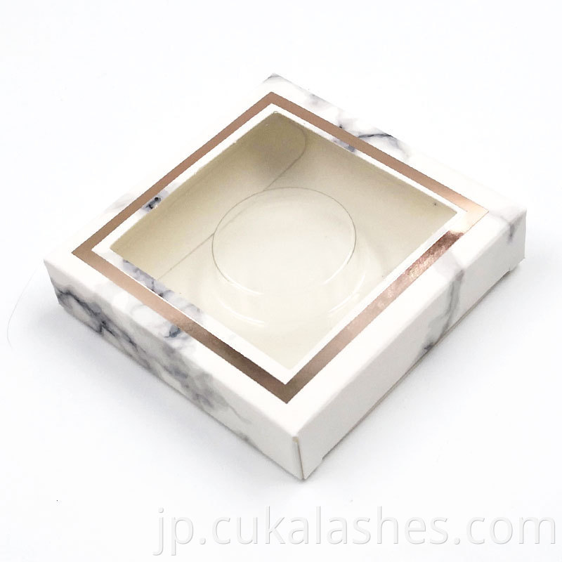 Marble Eyelash Box